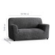 MICROFIBRA Loveseat Slipcover GRAPHITE