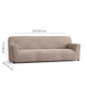 MICROFIBRA 4 Seater Sofa Covers CHAMPAGNE
