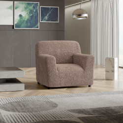 MICROFIBRA Armchair Slipcover MOCHA