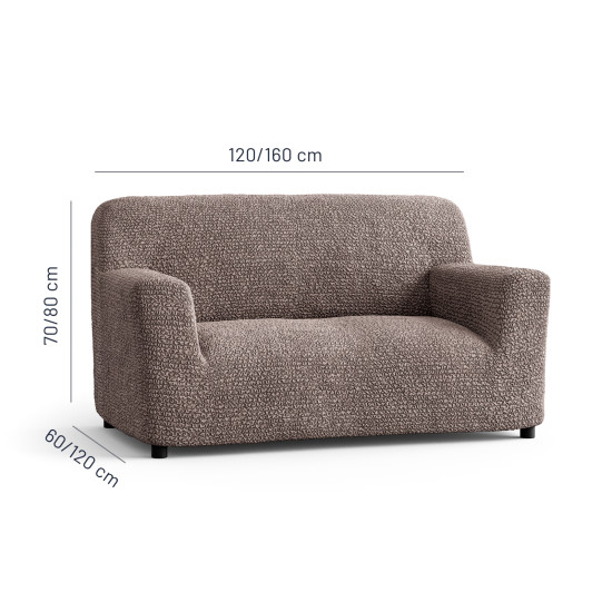MICROFIBRA Loveseat Slipcover MOCHA