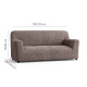 MICROFIBRA 3 Seater Sofa Covers MOCHA