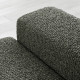 MICROFIBRA PRINTED Loveseat Slipcover VITTORIA GREEN