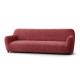 MICROFIBRA PRINTED 4 Seater Sofa Covers MEDITERRANEO BORDEAUX