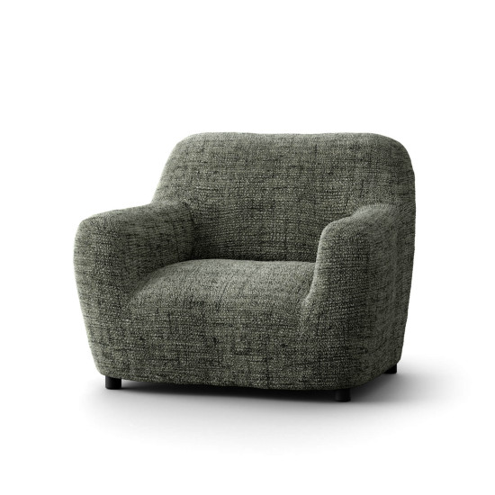 MICROFIBRA PRINTED Armchair Slipcover VITTORIA GREEN