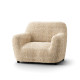 MICROFIBRA PRINTED Armchair Slipcover MEDITERRANEO SAND