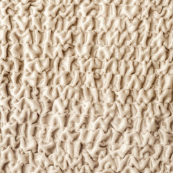 GOFFRATO VELVET Armchair Slipcover VANILLA