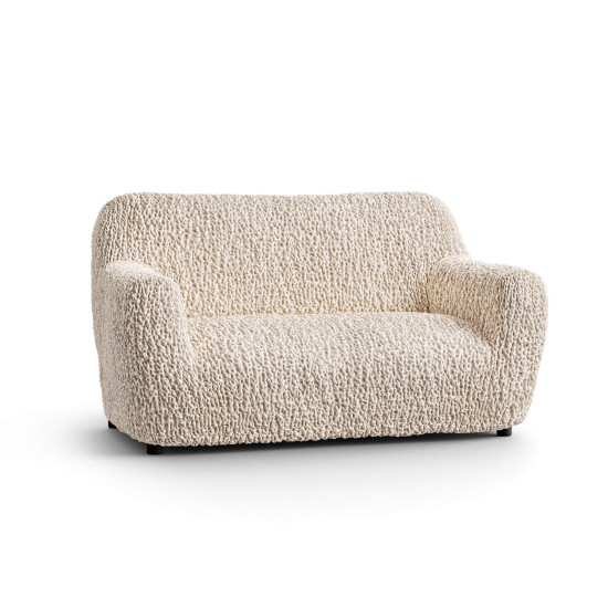 GOFFRATO VELVET Loveseat Slipcover VANILLA