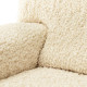 GOFFRATO COTONE Armchair Slipcover VANILLA
