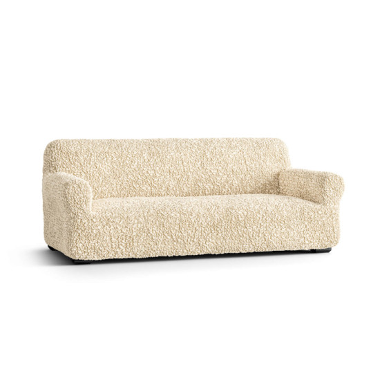 GOFFRATO COTONE 3 Seater Sofa Covers VANILLA