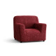 MICROFIBRA Armchair Slipcover BORDEAUX