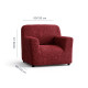 MICROFIBRA Armchair Slipcover BORDEAUX