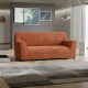 MICROFIBRA 3 Seater Sofa Covers TERRACOTTA