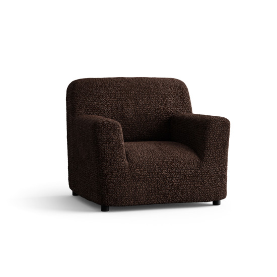MICROFIBRA Armchair Slipcover DARK CHOCOLATE MICROFIBRA Armchair Slipcover DARK CHOCOLATE