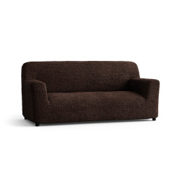 MICROFIBRA 3 Seater Sofa Covers DARK CHOCOLATE