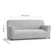 MICROFIBRA 3 Seater Sofa Covers PEARL