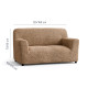 MICROFIBRA Loveseat Slipcover CAPPUCCINO