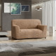MICROFIBRA Loveseat Slipcover CAPPUCCINO MICROFIBRA Loveseat Slipcover CAPPUCCINO