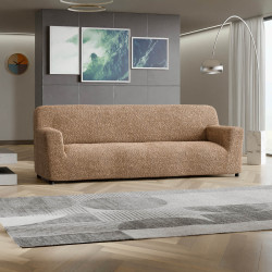 MICROFIBRA 4 Seater Sofa Covers CAPPUCCINO