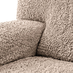 MICROFIBRA Loveseat Slipcover CHAMPAGNE