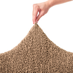MICROFIBRA 3 Seater Sofa Covers CAPPUCCINO