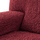 MICROFIBRA 3 Seater Sofa Covers BORDEAUX