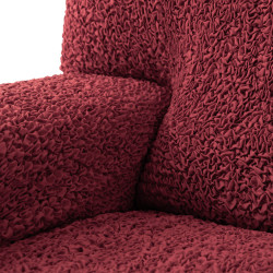 MICROFIBRA 4 Seater Sofa Covers BORDEAUX