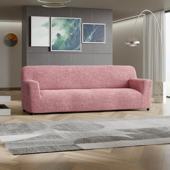 MICROFIBRA 4 Seater Sofa Covers DUSTY ROSE