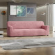 MICROFIBRA 4 Seater Sofa Covers DUSTY ROSE