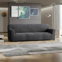 MICROFIBRA 4 Seater Sofa Covers GRAPHITE