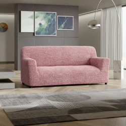 MICROFIBRA 3 Seater Sofa Covers DUSTY ROSE