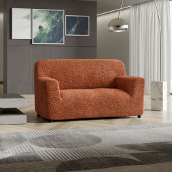 MICROFIBRA Loveseat Slipcover TERRACOTTA