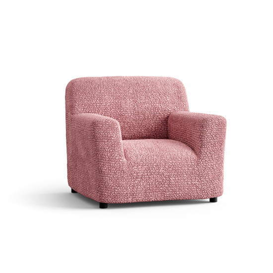 MICROFIBRA Armchair Slipcover DUSTY ROSE MICROFIBRA Armchair Slipcover DUSTY ROSE