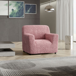 MICROFIBRA Armchair Slipcover DUSTY ROSE